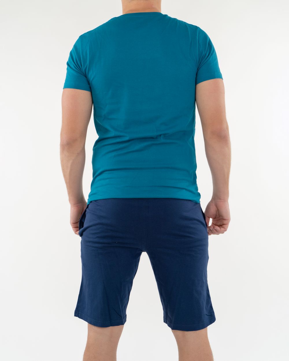 Navigare Intimo - Letnja muška pidžama plave boje